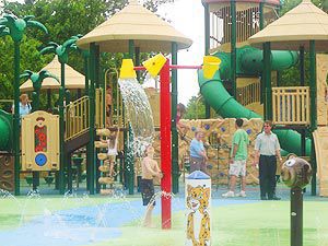 Miller Spray Park in Bloomington